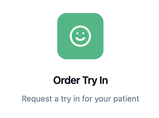 Order Try In